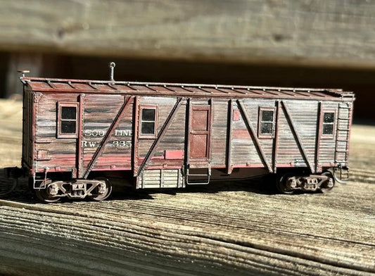 Soo Line "Saw Tooth" Boxcar/Bunk/Shower Kit - 240805 : HO