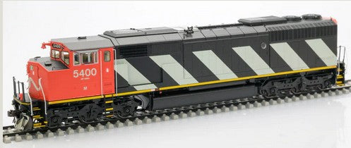 GMDD SD50F Diesel Locomotive - Canadian National (CN) 'Stripes' #5458, DCC & Sound - 110504 : HO