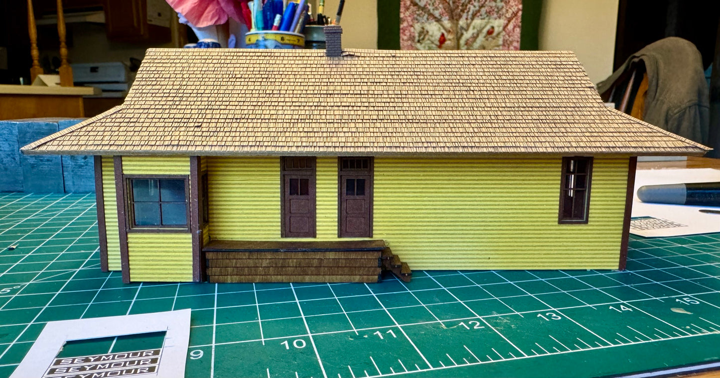 Seymour WI Depot Kit, GBW - 157 - HO
