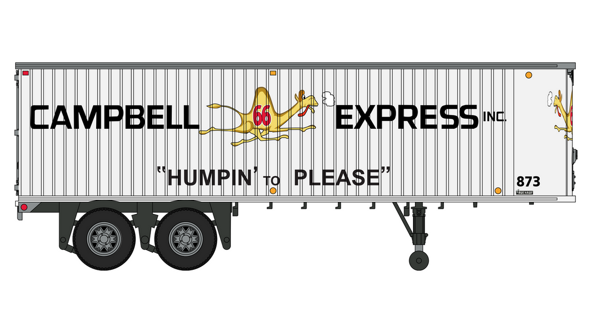 Fruehauf 31' Trailer - Campbell 66 Express - TR00207 : HO