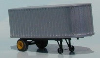 1935 22' Trailmobile Van Trailer Kit - T001 : HO