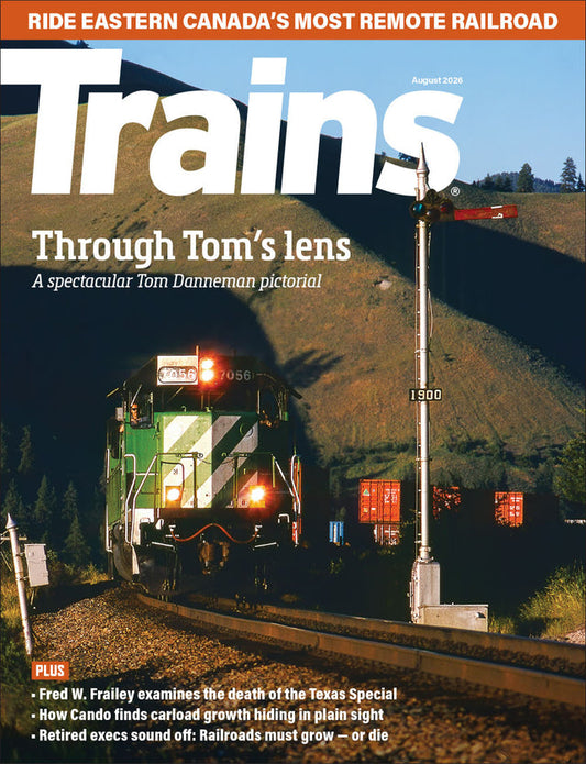 Trains Magazine August 2026 - TR0826