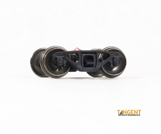 70-Ton Barber Caboose Roller Bearing Trucks with Blackened Semi-Scale Tread Wheelsets and Power Pickup - 115 : HO