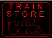 Neon-like Sign Animated: Train Store - 75E4501