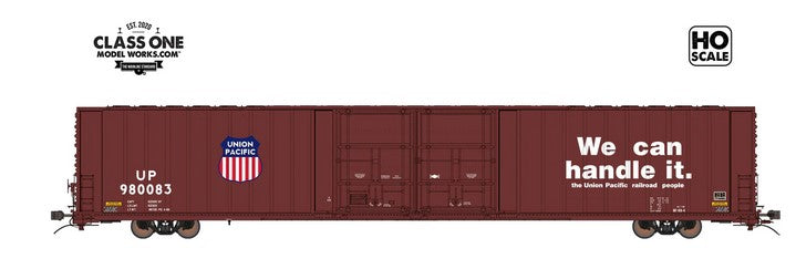 Thrall 86' HighCube 4-Door Boxcar Union Pacific 980083 – FC00323 : HO