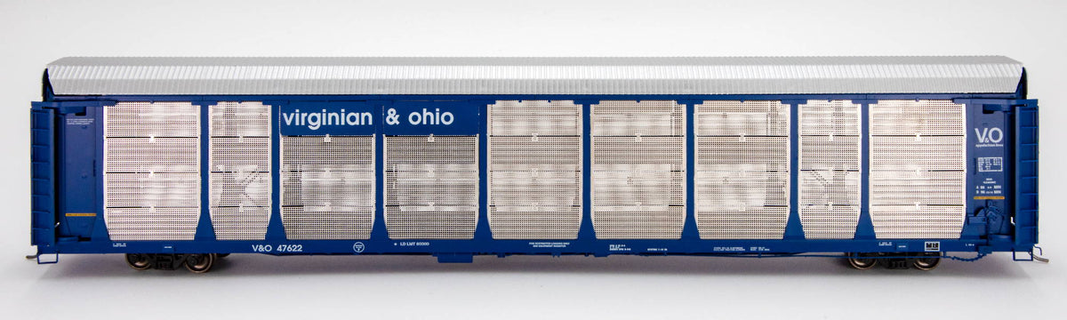 Auto Rack Side View V&O 47681 - Virginian & Ohio Bi-Level Auto Rack - Large Lettering - HF ...