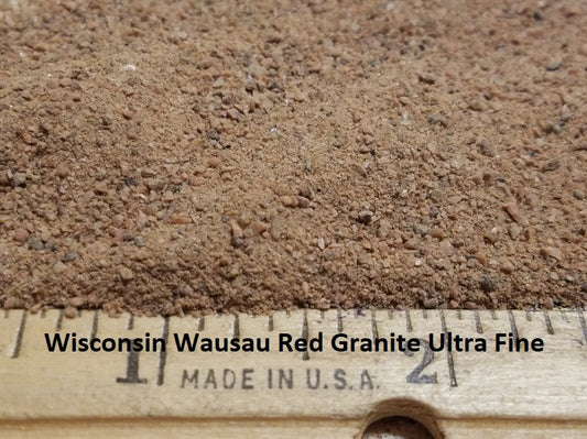 Wisconsin Red Granite Ultra Fine 10oz - WWRGUFS