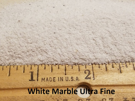 White Marble Ultra Fine 10oz - WMUFS