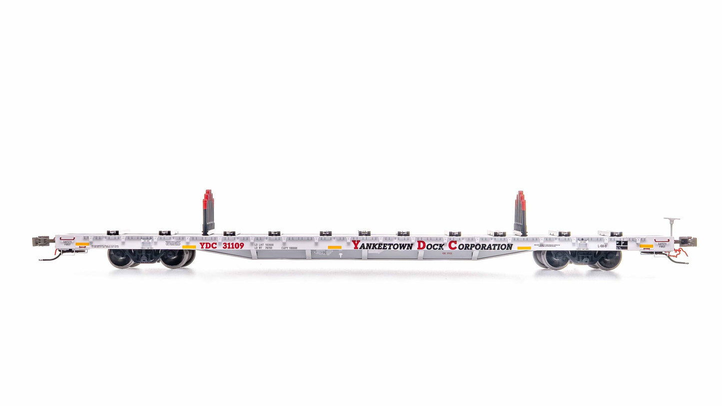 ScaleTrains BSC Finger Rack Flatcar Yankeetown Dock, YDC #31109 - HFF015001 : HO