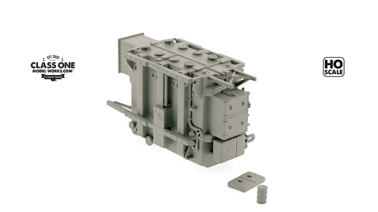 Large Modern Transformer Load-Industrial Gray - ZZ03000 : HO