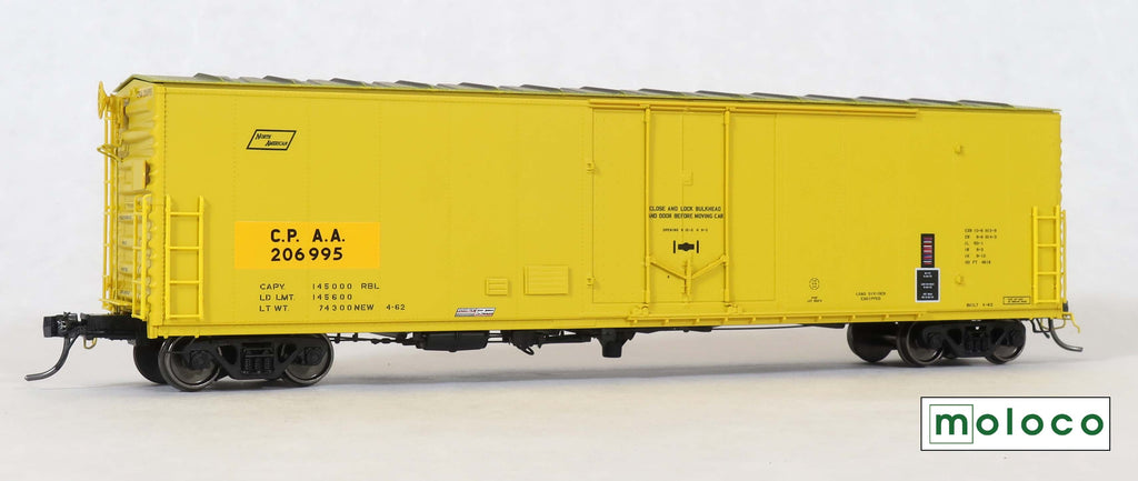 PCF 50' RB Plt B 10-0 Offset Door, Insulated, CPAA 206995 Repaint CP Rail - 51006-01 : HO