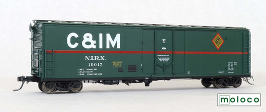 PCF 50' RBL Plt B 10-0 Offset Door, DF-B Bulkheads, NIRX (C&IM leased) Delivery '62, #10009  - 51003-03 : HO