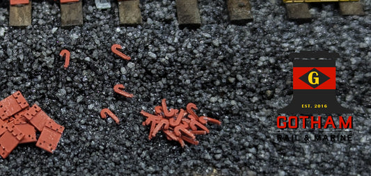 “J” Style Rail Anchors - 8009 : HO