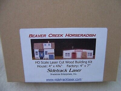 Beaver Creek Horseradish Laser Cut Wood Kit - 00005 : HO