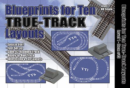Book -- Blueprints for 10 True-Track Layouts - 15