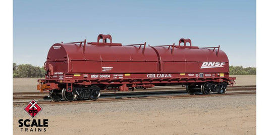 Rivet Counter Thrall 2-Hood Coil Steel Car, BNSF/Wedge Hoods #534219 - SXT40276 : HO