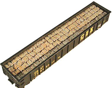 Baled Scrap Load for Gondolas - 7222 : HO