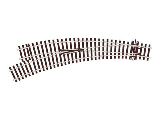 Code 100 Small Radius Unifrog Turnout - Streamline -- Left Hand - SLU77 : HO