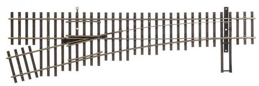 Code 70 Nickel Silver DCC Friendly Number 4 Turnout -- Left Hand - 70013 : HO