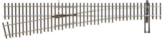 Code 70 Nickel Silver DCC Friendly Number 6 Turnout -- Left Hand - 70017 : HO