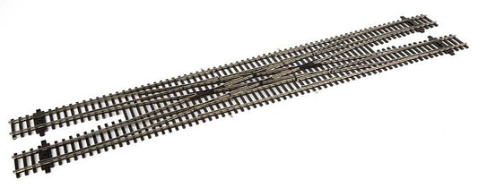 Code 83 Nickel Silver DCC-Friendly #6 Double Crossover - 83051 : HO