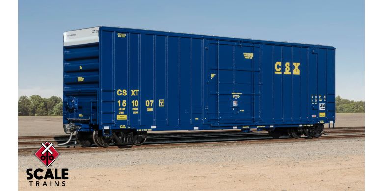 Gunderson 6269 High-Cube Boxcar, CSX/CSXT #151024 - EE1456-2 : HO