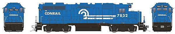 EMD GP38 Low Nose  Conrail #7853 (blue, white) - Sound and DCC - 38528 : HO