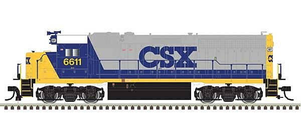 EMD GP40 CSX 6604 w/ESU Loksound & DCC- 10004026 : HO