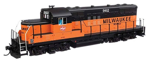 EMD GP9 Phase II with Chopped Nose - Milwaukee Road 971 DCC Ready - 10441 : HO