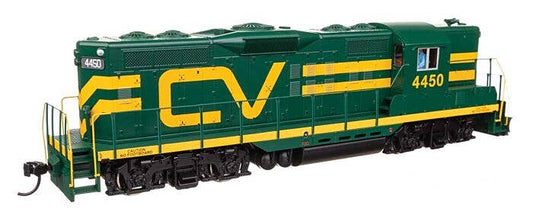 EMD GP9 Phase II with High Hood - ESU(R) Sound and DCC -- Central Vermont #4450 - 20492 : HO