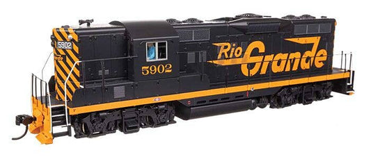 EMD GP9 Phase II with High Hood - Standard DC -- Denver & Rio Grande Western #5904 - 10496 : HO