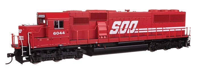 EMD SD60 Spartan Cab - Standard DC -- Soo Line #6044 - 9772 : HO