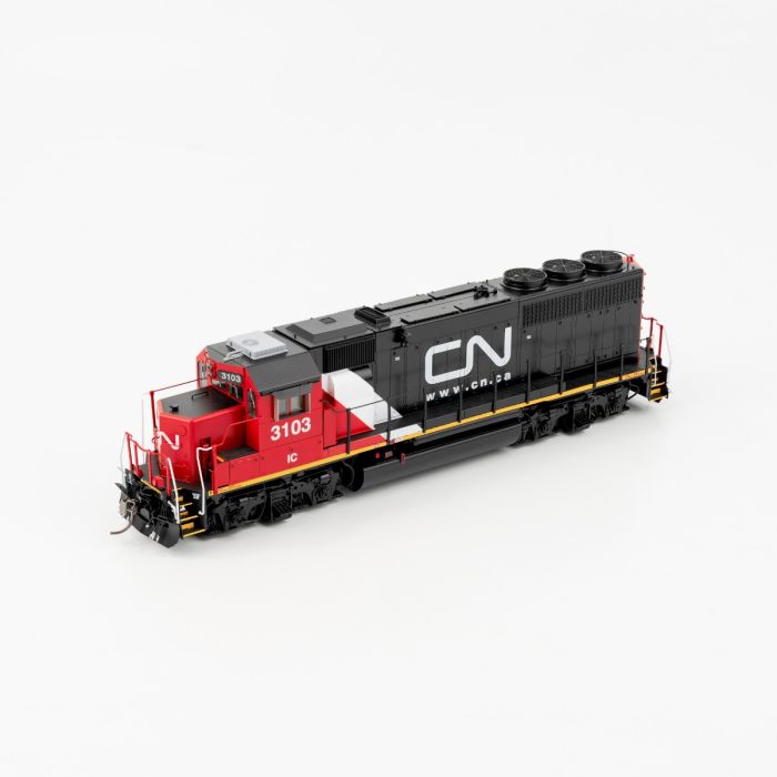EMD GP40 (DC/Silent): CN - ex-IC #3103 - 40011 : HO
