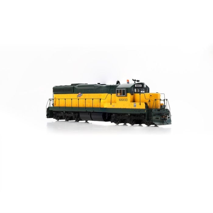EMD SD9 (DC/DCC/Sound): Chicago & North Western: #6614 - 50621 : HO