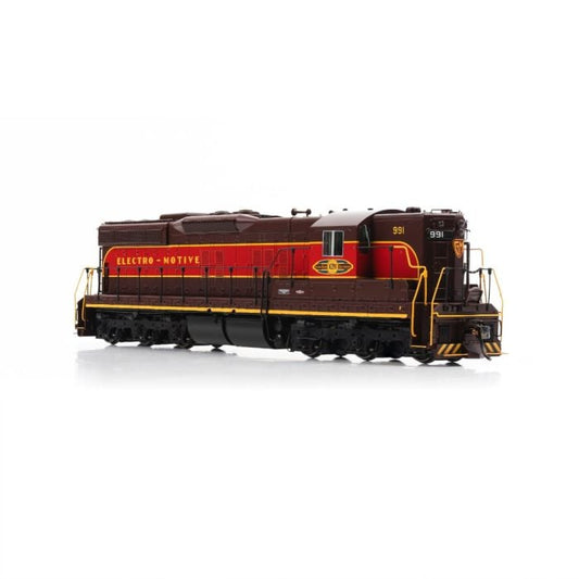 EMD SD7 (DC/DCC/Sound): EMD Demonstrator: #991 - 50609 : HO