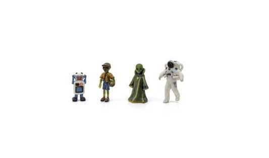 Find Me Figures Scenic Accents(R) -- Sci-Fi Figures pkg(4) - A2870 : N