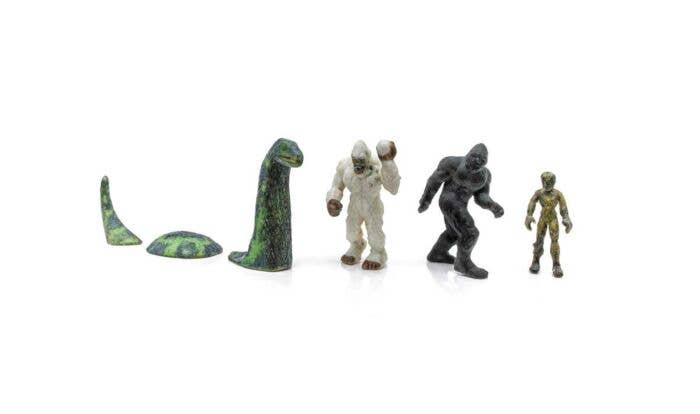 Find Me Figures Scenic Accents(R) -- Monster Figures pkg(4) - A2872 : N