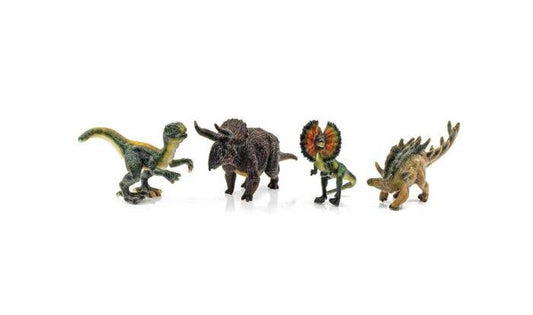 Find Me Figures Scenic Accents(R) -- Dinosaur Figures pkg(4) - A2869 : HO