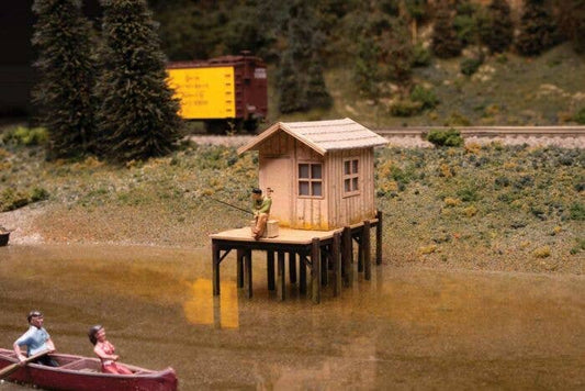 Fisherman's Shanty -- Laser-Cut Wood Kit - 4110 : HO