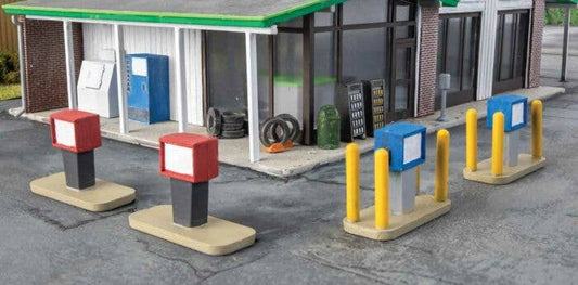 Gas Station Details Kit - 3545 : HO