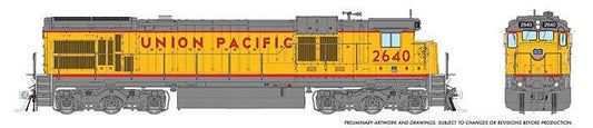 GE C36-7 (DC/Silent): Union Pacific #2615 - 42127 : HO