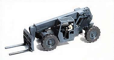 Gradall Material Handler w/Operator Figure Pewter Kit - 61009 : HO