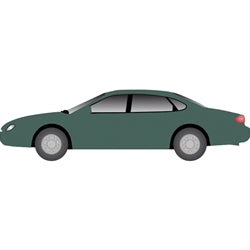 1996 FORD TAURUS MEDIUM WILLOW METALLIC - 1272 : HO