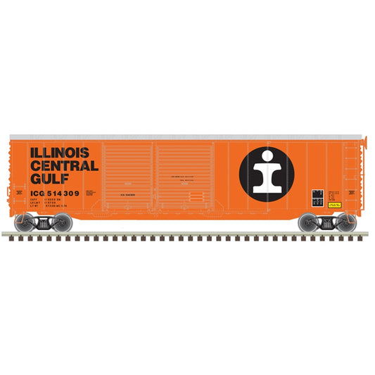 50' Double-Door Boxcar - Master(R) -- Illinois Central Gulf #515585 - 20006584 : HO
