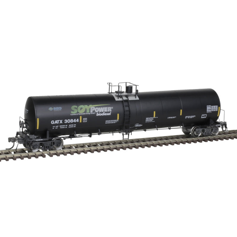 Trinity 25500G Tank Car  GATX (Soy Power Bio Fuels) #30836 - 20006896 : HO