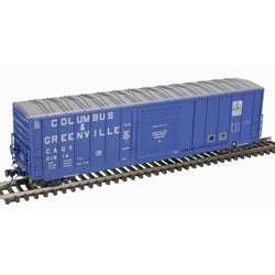 CNCF 5000 50' Boxcar - Columbus & Greenville C&G #21628 - 20007141 : HO