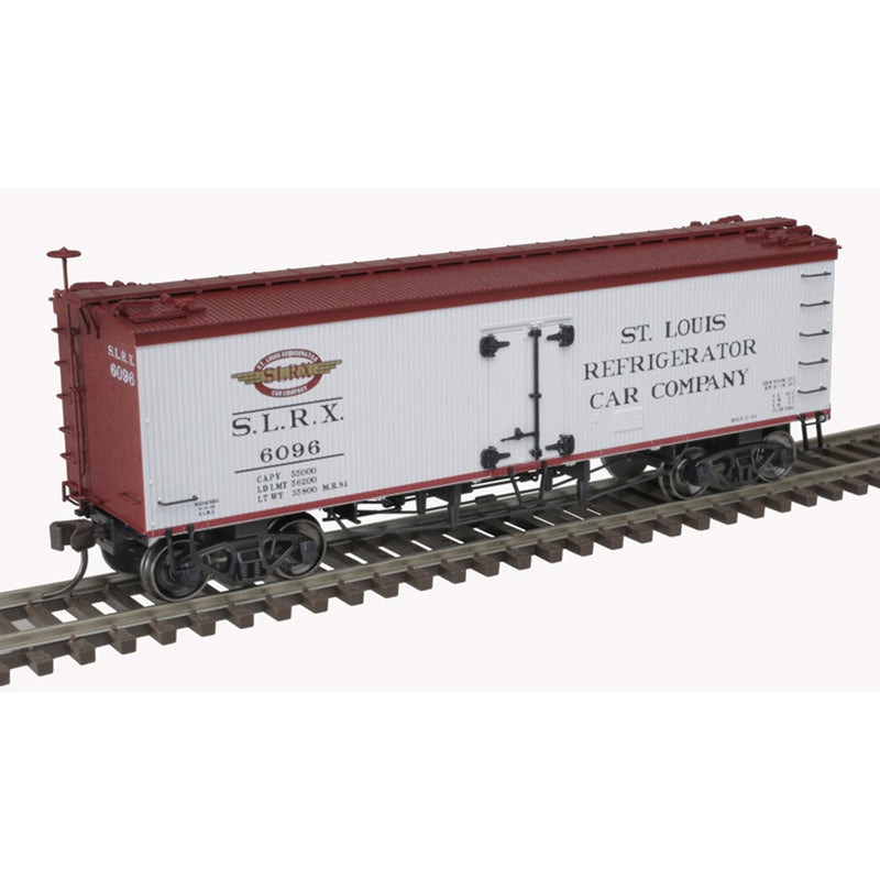 36' Wood Reefer - Ready to Run - Master(R) -- St. Louis Refrigerator Car Co. #6069 (white, red) - 20007199 : HO