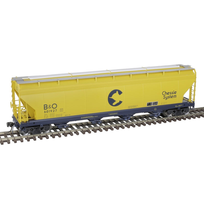 ACF 5250 Covered Hopper - Ready to Run - Master(R) Plus -- Chessie System B&O #601944 - 20007368 : HO