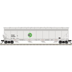 ACF 5748 CENTERFLOW COVERED HOPPER CARGILL #40073 - 20007685 : HO