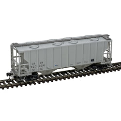 PORTEC 3000 COVERED HOPPER, CHICAGO FREIGHT CAR LEASING [CRDX] #720028 - 20007691 : HO
